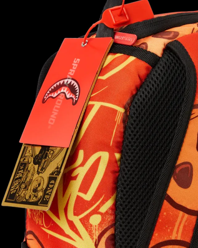 MINI BACKPACKS>SPRAYGROUND COOKIE MONSTER ON THE RUN MINI BACKPACK