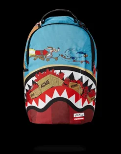 BACKPACKS>SPRAYGROUND COYOTE VS ROADRUNNER SHARK