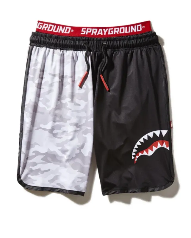 SWIMWEAR>SPRAYGROUND DAMAGE CONTROL CORTO SWIM TRUNKS