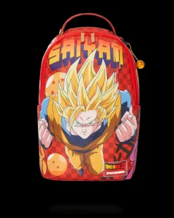 BACKPACKS>SPRAYGROUND DBZ SUPER SAIYAN CHECK