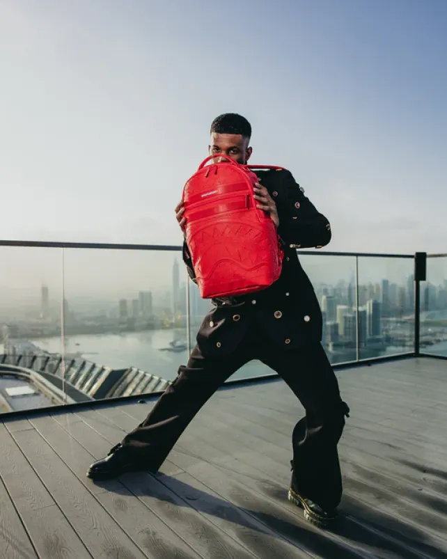 BACKPACKS>SPRAYGROUND DENIRO CRIMSON BACKPACK (DLXV)