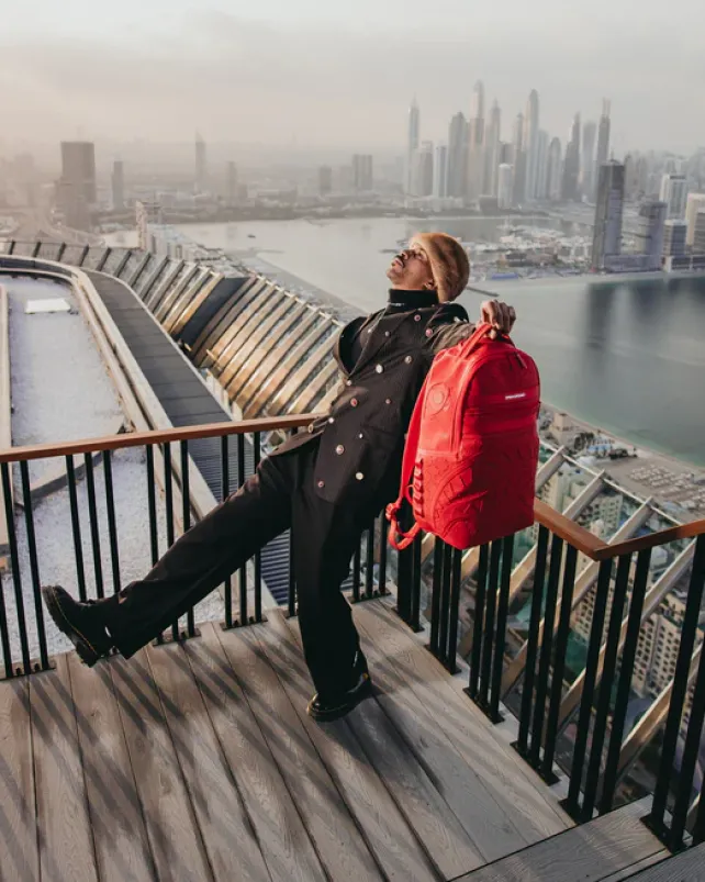 BACKPACKS>SPRAYGROUND DENIRO CRIMSON BACKPACK (DLXV)
