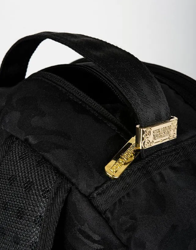 BACKPACKS>SPRAYGROUND DESTROY SHARK (GOLD CAMO)