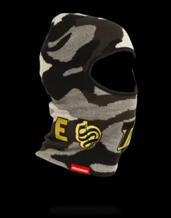SKI MASKS>SPRAYGROUND DESTROY SKI MASK (GOLD CAMO)
