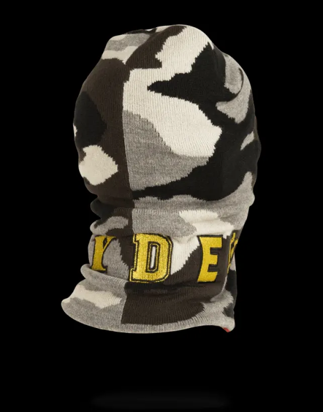 SKI MASKS>SPRAYGROUND DESTROY SKI MASK (GOLD CAMO)