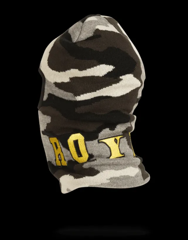 SKI MASKS>SPRAYGROUND DESTROY SKI MASK (GOLD CAMO)