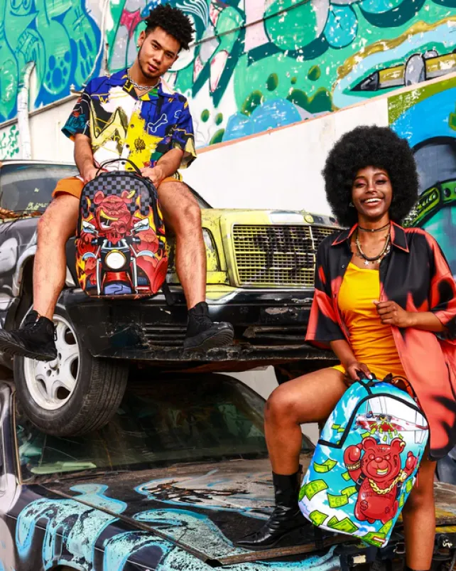 BACKPACKS>SPRAYGROUND DIABLO ALL OR NOTHING BACKPACK