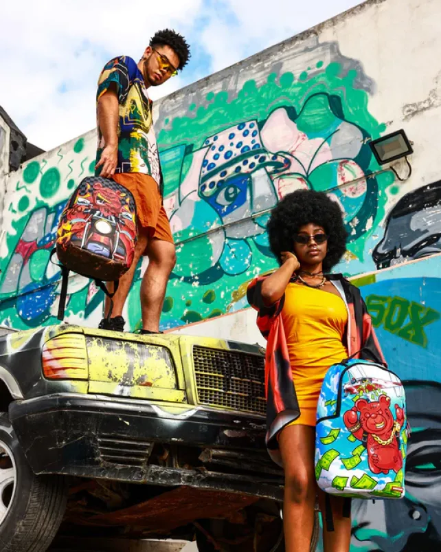 BACKPACKS>SPRAYGROUND DIABLO ALL OR NOTHING BACKPACK