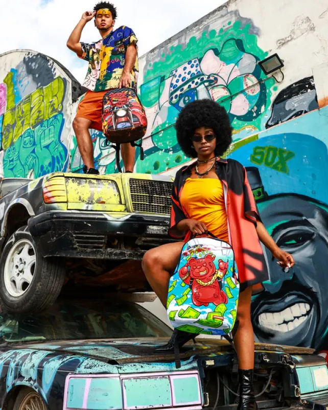 BACKPACKS>SPRAYGROUND DIABLO ALL OR NOTHING BACKPACK