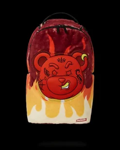 BACKPACKS>SPRAYGROUND DIABLO COZY VELOUR FUR BACKPACK
