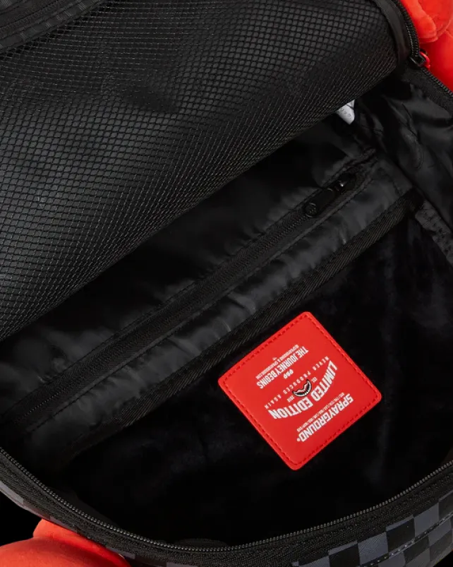 BACKPACKS>SPRAYGROUND DIABLO PLUSH WRAPAROUND BACKPACK (DLXV)