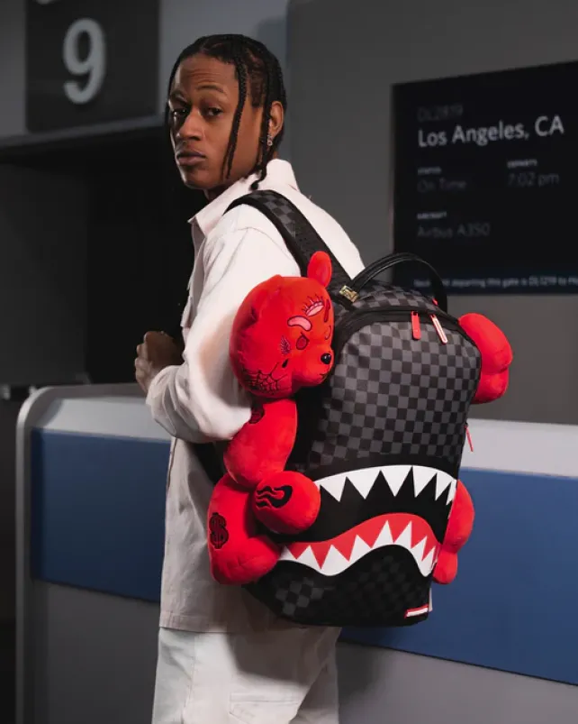 BACKPACKS>SPRAYGROUND DIABLO PLUSH WRAPAROUND BACKPACK (DLXV)