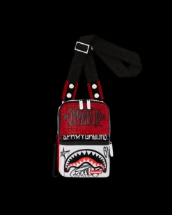 SLINGS|CROSSBODYS>SPRAYGROUND DIAMOND DISTRICT MESSENGER SLING
