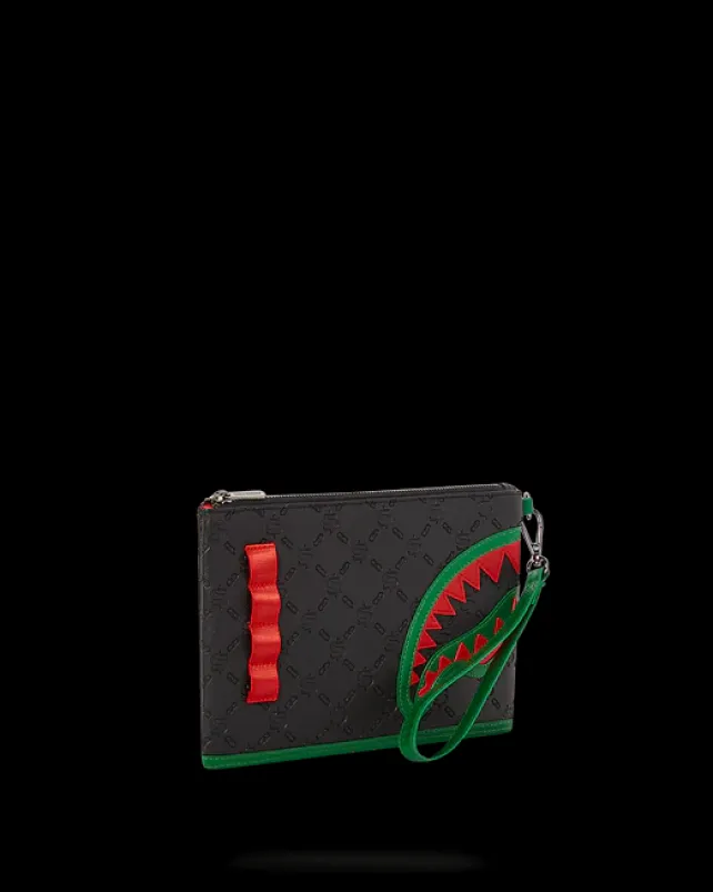 CROSSOVER CLUTCHES>SPRAYGROUND DINERO CROSSOVER CLUTCH