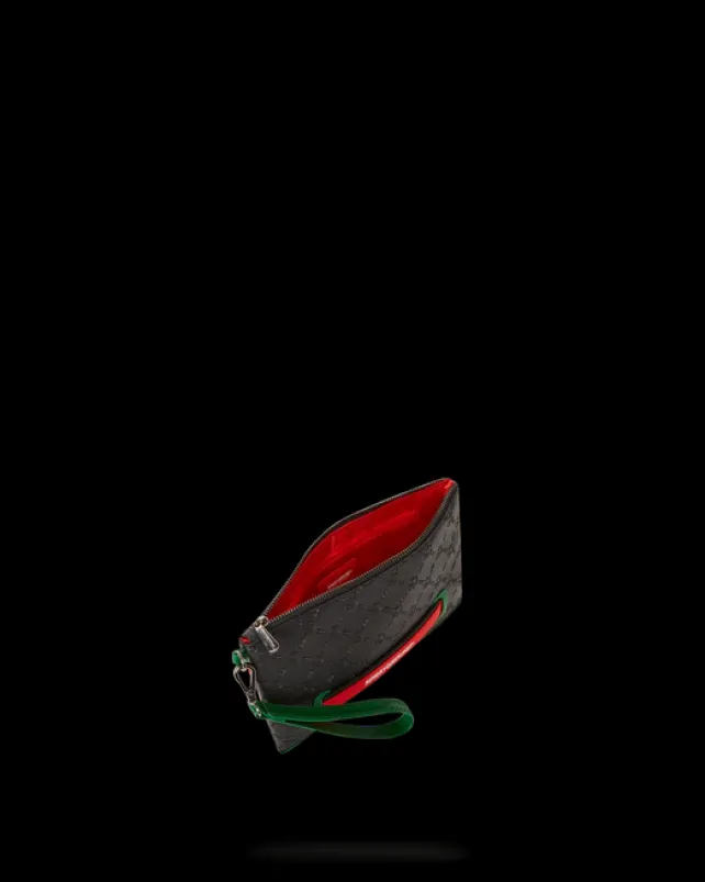 CROSSOVER CLUTCHES>SPRAYGROUND DINERO CROSSOVER CLUTCH