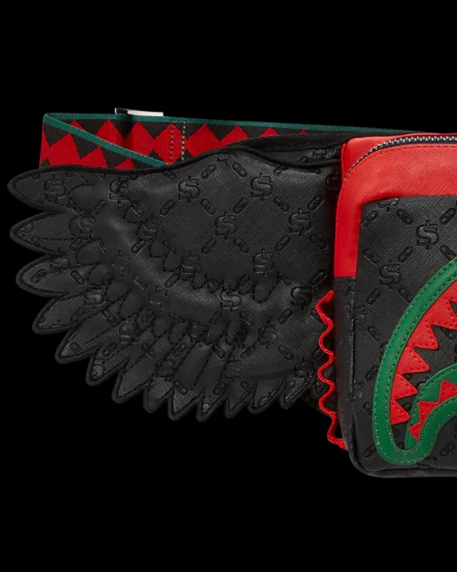 CROSSBODYS>SPRAYGROUND DINERO WING CROSSBODY