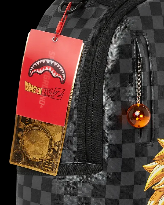 BACKPACKS>SPRAYGROUND DRAGON BALL Z KAMEHAMEHA SHARK BITE BACKPACK (DLXV)