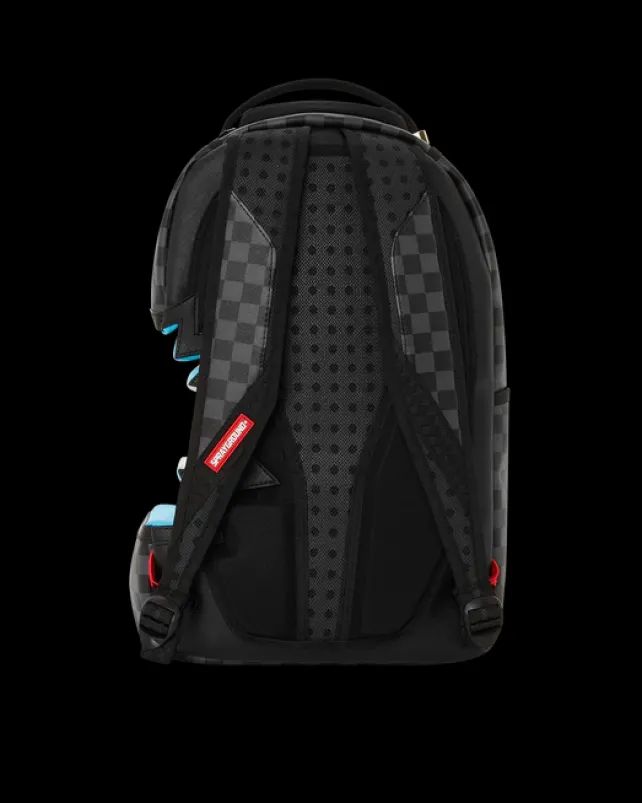 BACKPACKS>SPRAYGROUND DRAGON BALL Z KAMEHAMEHA SHARK BITE BACKPACK (DLXV)