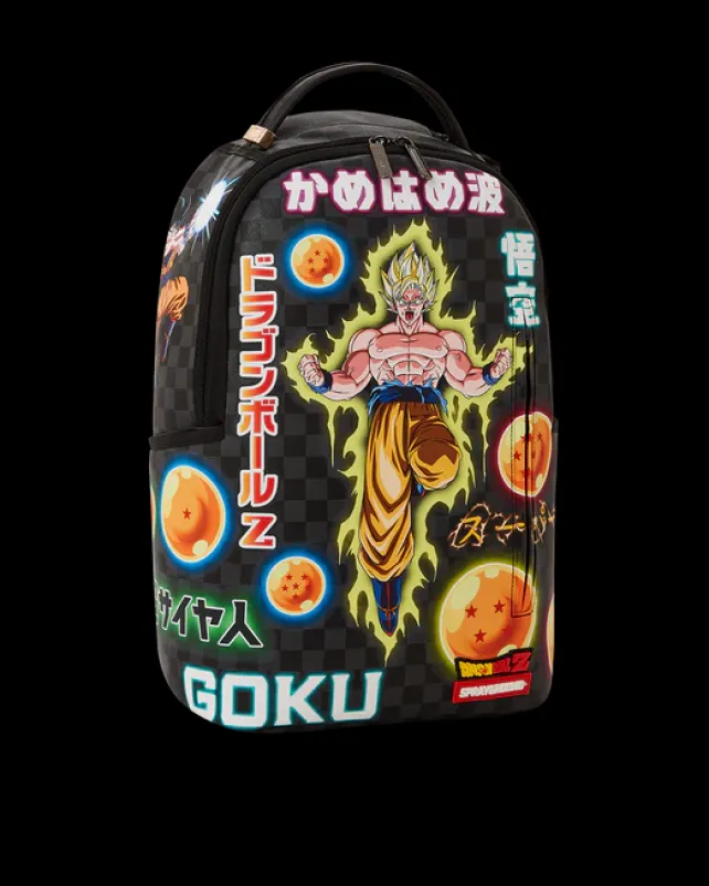 BACKPACKS>SPRAYGROUND DRAGON BALL Z NEON TRIP BACKPACK (DLXV)
