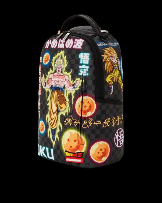 BACKPACKS>SPRAYGROUND DRAGON BALL Z NEON TRIP BACKPACK (DLXV)