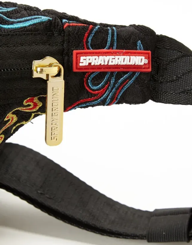 CROSSBODYS>SPRAYGROUND DRAGON SHARK NIGHTMARE CROSSBODY