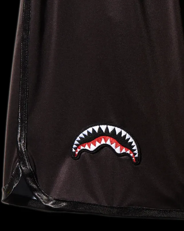 SWIMWEAR>SPRAYGROUND DRAGON WAVE CORTO SWIM TRUNKS (BLACK)