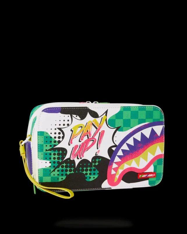 TOILETRIES AKA MONEY BAGS>SPRAYGROUND DREAMY TECHNICOLOR TOILETRY BAG
