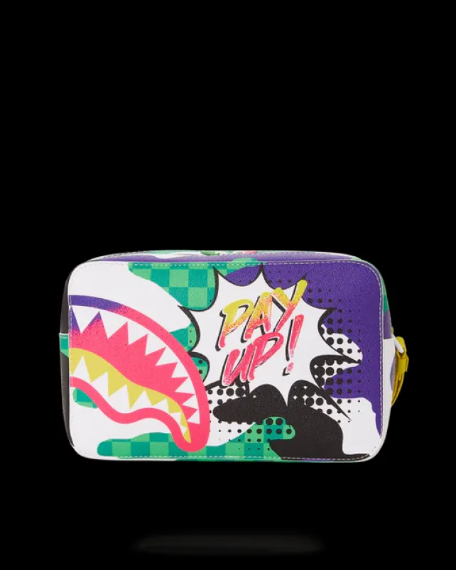 TOILETRIES AKA MONEY BAGS>SPRAYGROUND DREAMY TECHNICOLOR TOILETRY BAG