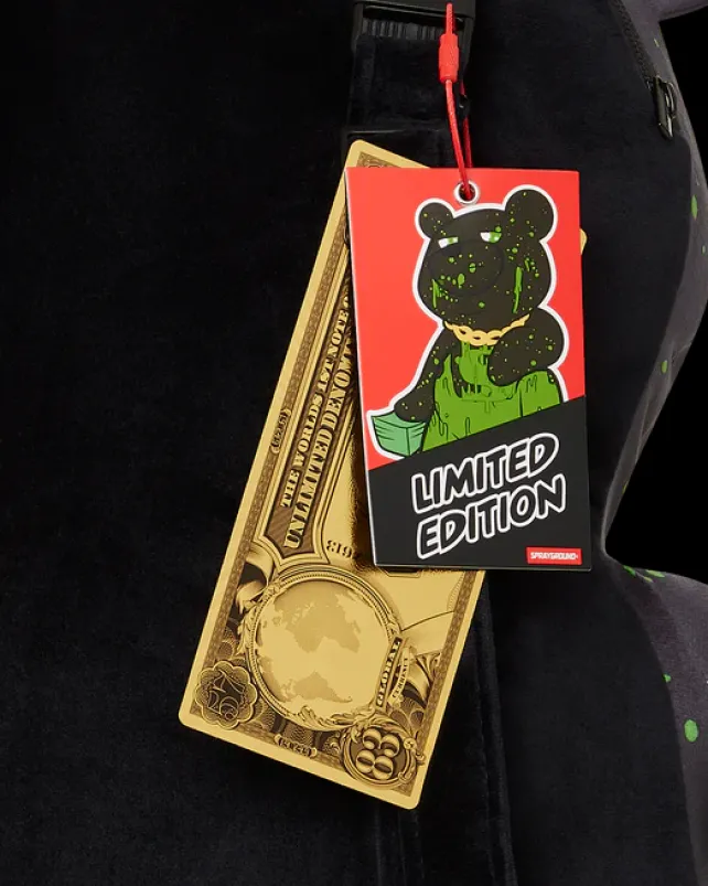 TEDDY BEAR BACKPACKS|BACKPACKS>SPRAYGROUND DRIP BEAR MONEYBEAR TEDDYBEAR BACKPACK