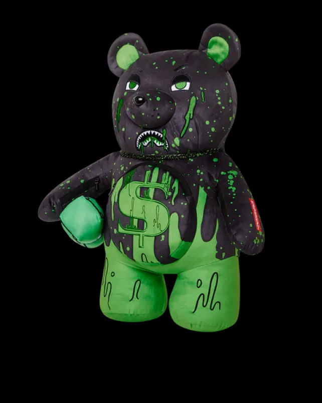 TEDDY BEAR BACKPACKS|BACKPACKS>SPRAYGROUND DRIP BEAR MONEYBEAR TEDDYBEAR BACKPACK