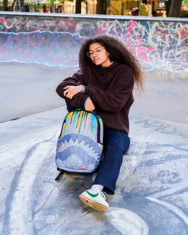BACKPACKS>SPRAYGROUND DRIPPY STONE BACKPACK (DLXV)