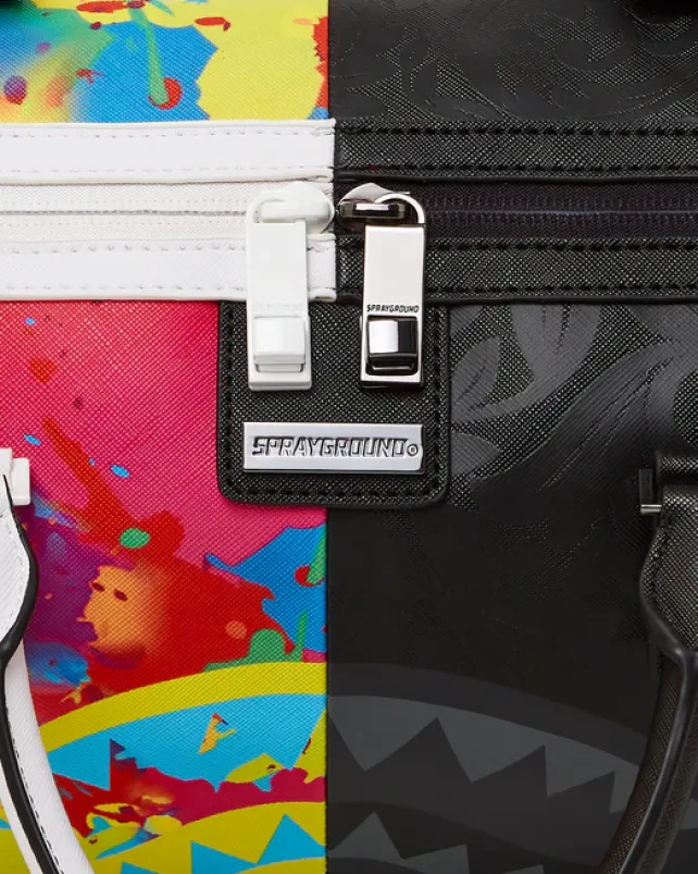 DUFFLES>SPRAYGROUND EUPHORIC DARKNESS MINI DUFFLE