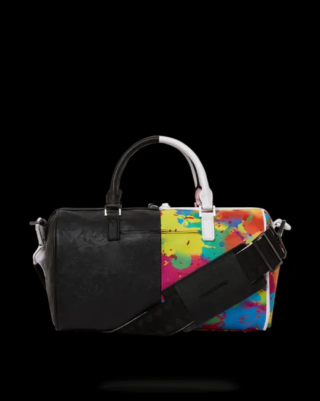 DUFFLES>SPRAYGROUND EUPHORIC DARKNESS MINI DUFFLE