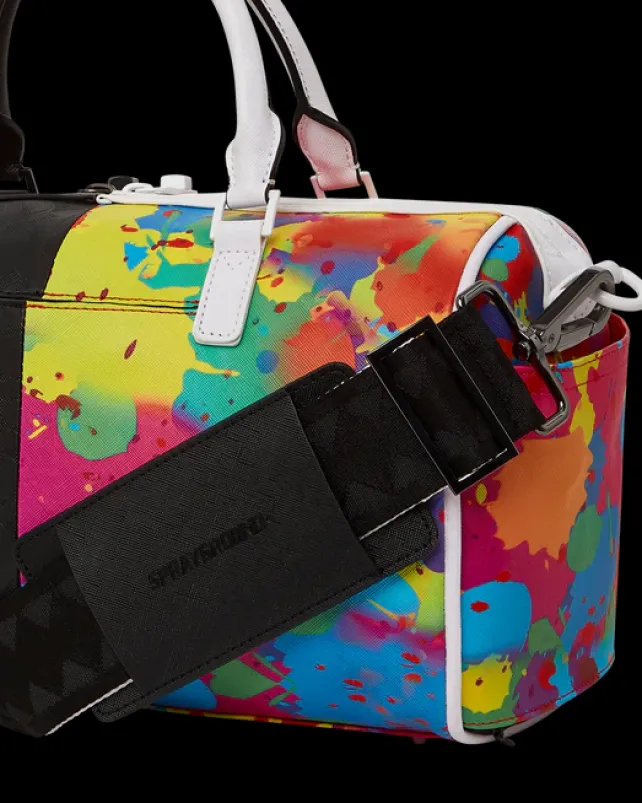 DUFFLES>SPRAYGROUND EUPHORIC DARKNESS MINI DUFFLE