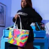 TOTES|HANDBAGS>SPRAYGROUND EUPHORIC DARKNESS TOTE