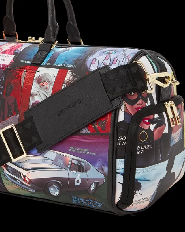 DUFFLES>SPRAYGROUND EVERYDAY'S A MOVIE DUFFLE
