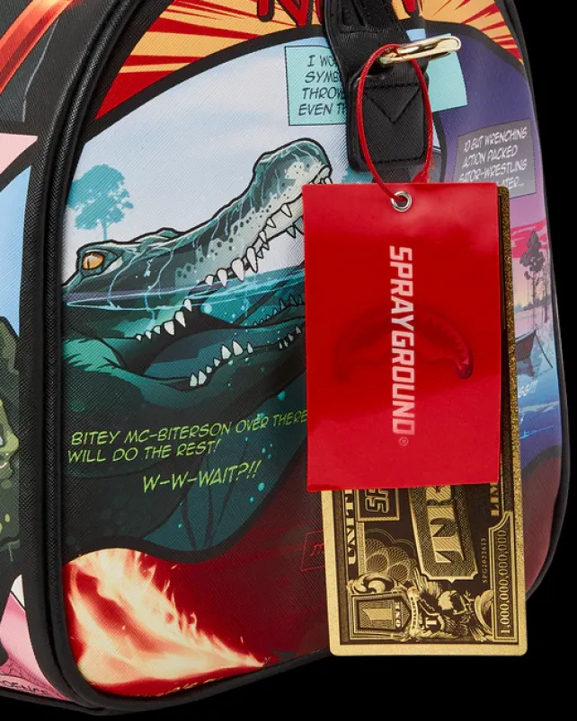 DUFFLES>SPRAYGROUND EVERYDAY'S A MOVIE DUFFLE