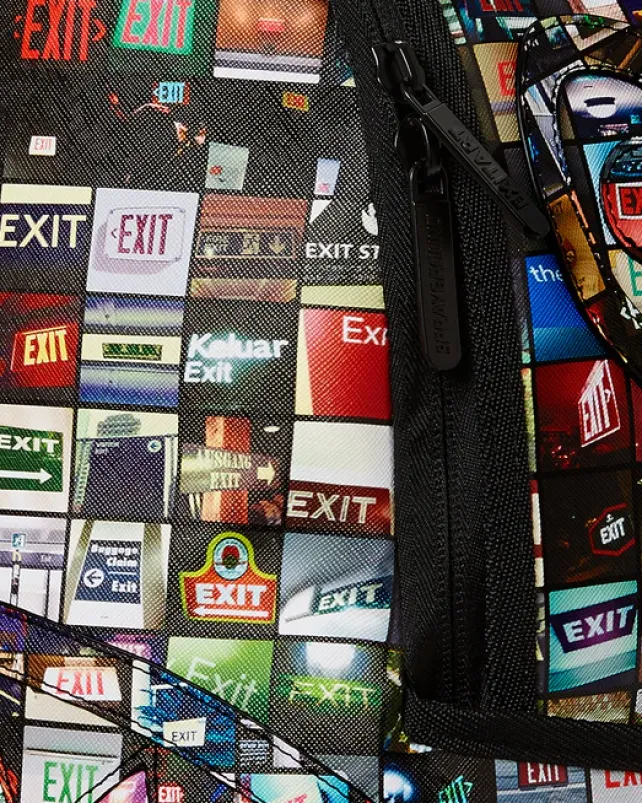 BACKPACKS>SPRAYGROUND EXIT ART COLLAB BACKPACK (DLXV)