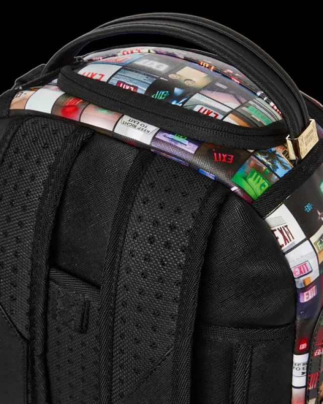 BACKPACKS>SPRAYGROUND EXIT ART COLLAB BACKPACK (DLXV)