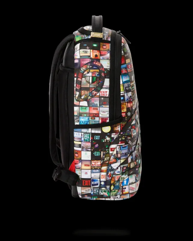 BACKPACKS>SPRAYGROUND EXIT ART COLLAB BACKPACK (DLXV)