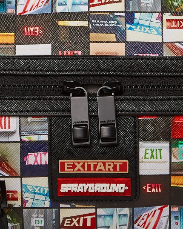 DUFFLES>SPRAYGROUND EXIT ART COLLAB DUFFLE