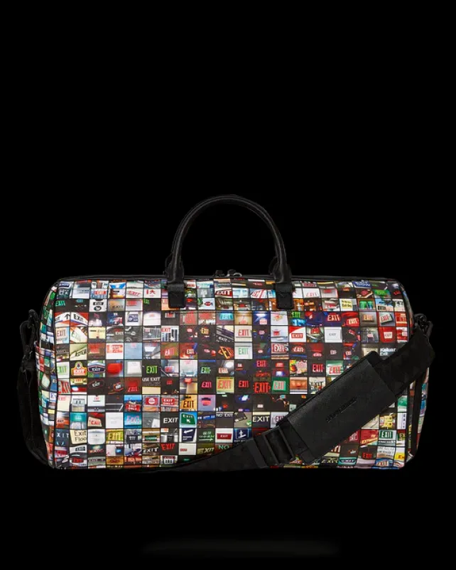 DUFFLES>SPRAYGROUND EXIT ART COLLAB DUFFLE