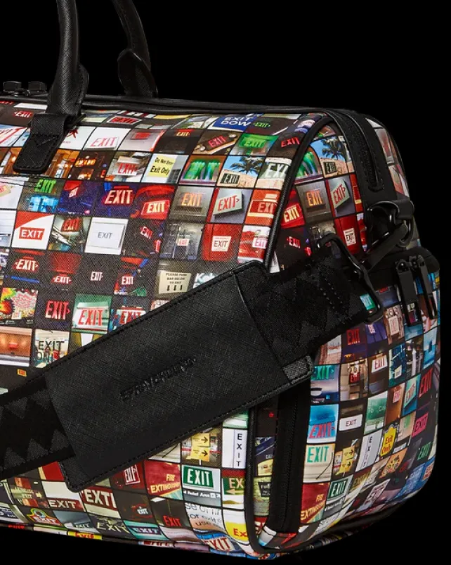DUFFLES>SPRAYGROUND EXIT ART COLLAB DUFFLE