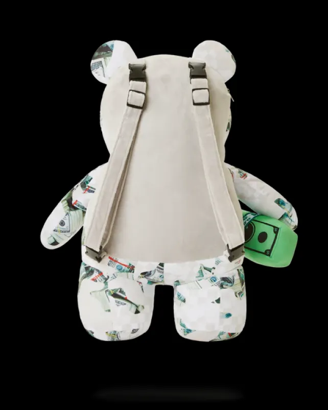 TEDDY BEAR BACKPACKS|BACKPACKS>SPRAYGROUND FEROCIOU$ MONEYBEAR TEDDYBEAR BACKPACK
