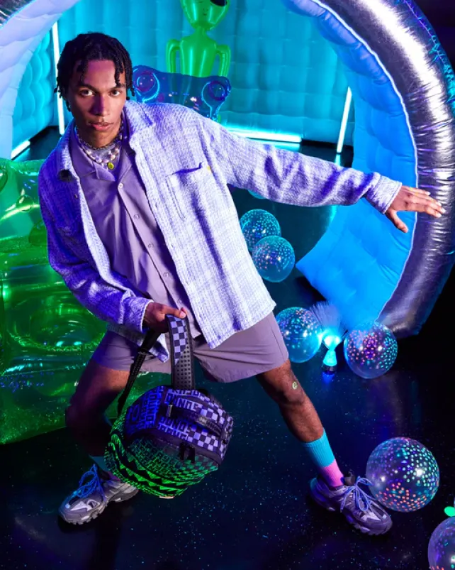 BACKPACKS>SPRAYGROUND FIBER OPTIC LIGHTSHOW BACKPACK