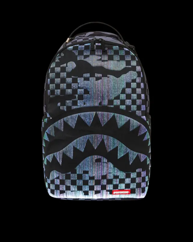 BACKPACKS>SPRAYGROUND FIBER OPTICS 3AM THE PARTY NEVER STOPS BACKPACK