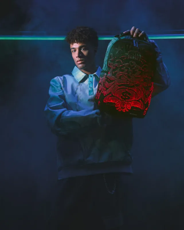 BACKPACKS>SPRAYGROUND FIBER OPTICS NEXT DIMENSION BACKPACK