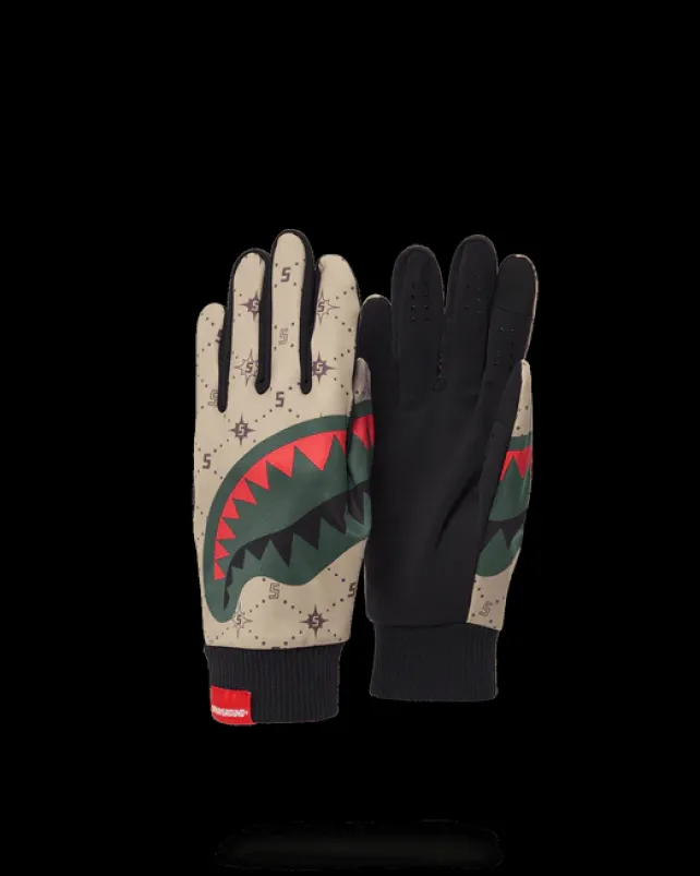 GLOVES|COLD WEATHER GEAR>SPRAYGROUND FIFTH AVENUE GLOVES
