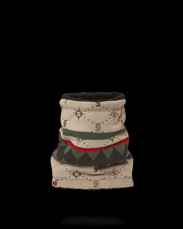NECK WARMERS|COLD WEATHER GEAR>SPRAYGROUND FIFTH AVENUE NECK WARMER