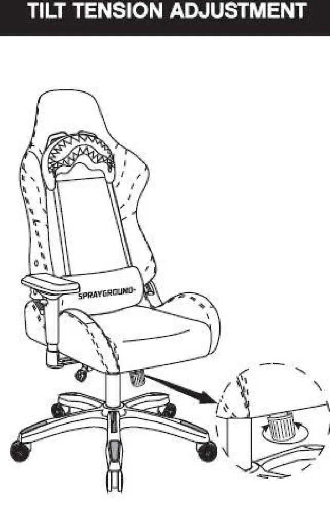 GAMING CHAIRS>SPRAYGROUND FIRE CAMO GAMING CHAIR - SUPER RARE